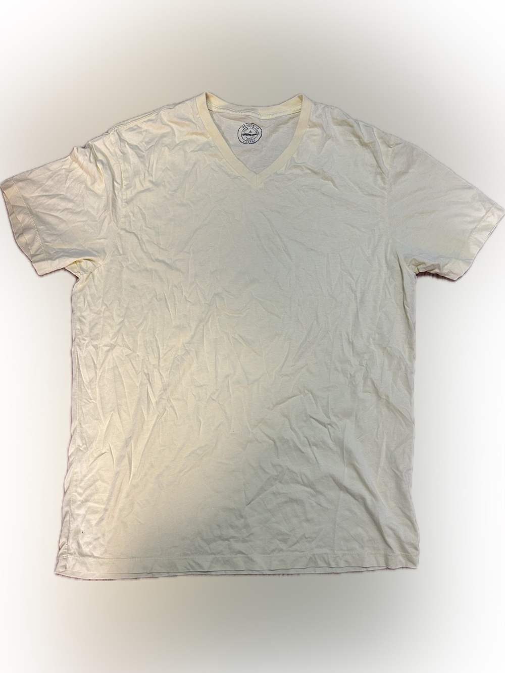 Broken-in V-neck T-shirt